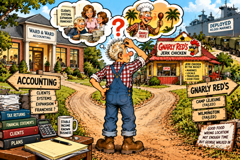 What If I Hadn’t Sold the Damn Accounting Practice?
